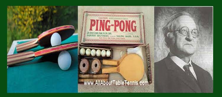 who invented ping pong