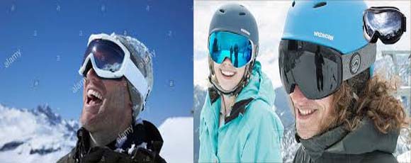How to wear ski goggles