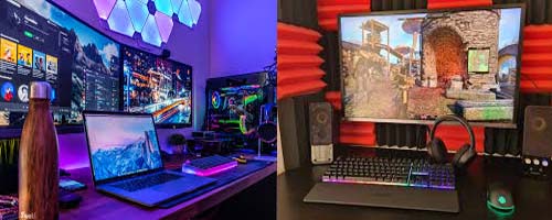 Gaming setups